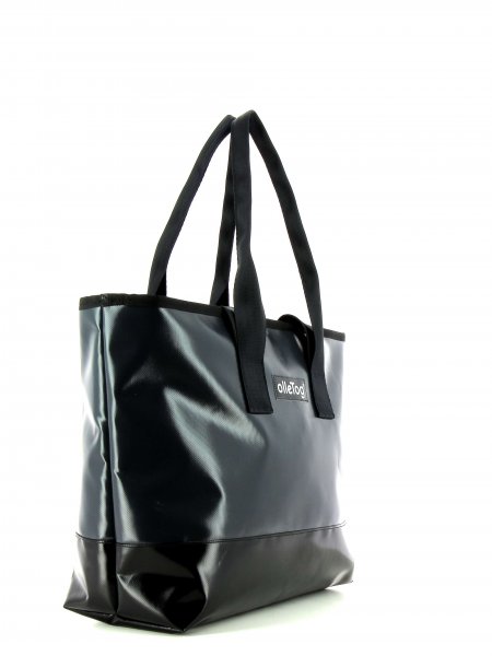 Shopping bag Lana Anthracite gray