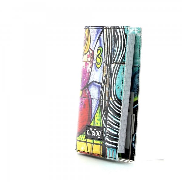 Notebook Laas - A6 Karpov Abstract, colourful, green, turquoise, white, comic