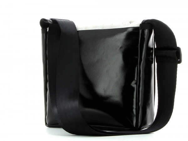 Messenger bag Glurns Deeg black, white, design, tandem, men