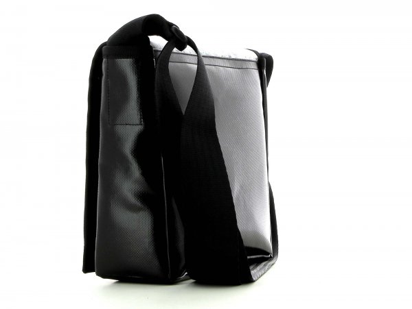 Messenger bag Glurns Traun grey, black, poster, paper