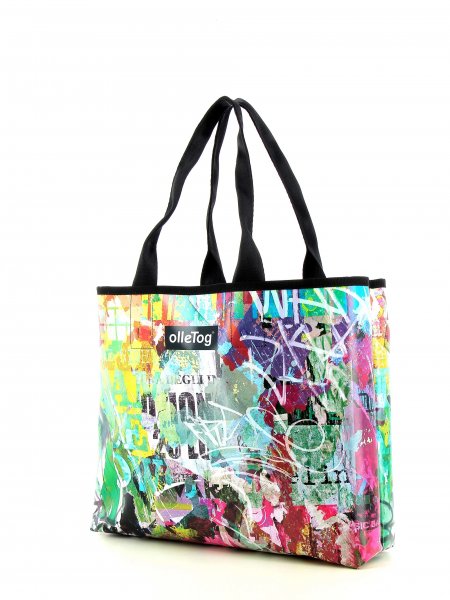 Bags Shopping bag Meister Graffiti, Poster, Distort, Abstract, Textures, Colourful