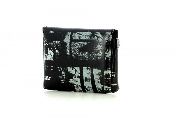 Wallet Kassian Braun Vintage, text, black, gray