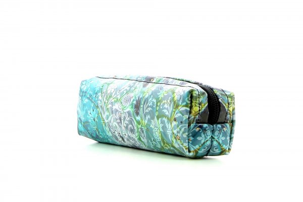 Accessory Pencil case Spiss turquoise, pattern, flowers