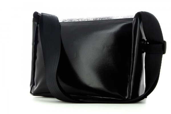 Messenger bag Eppan Furkel Elegant, door, metal, black, dark