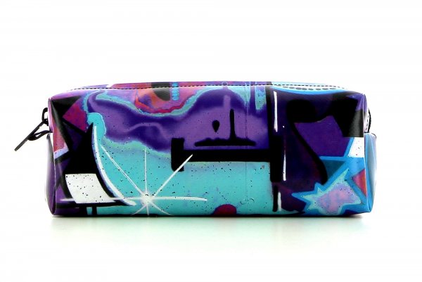 Pencil case Rabland Rosegger graffiti, purple