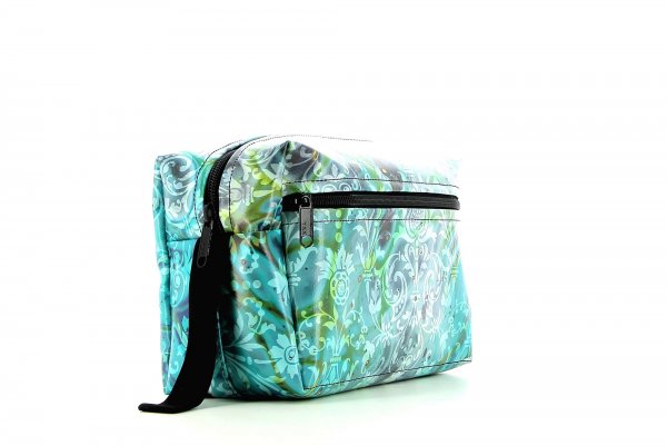 Accessory Toiletry bag Spiss turquoise, pattern, flowers