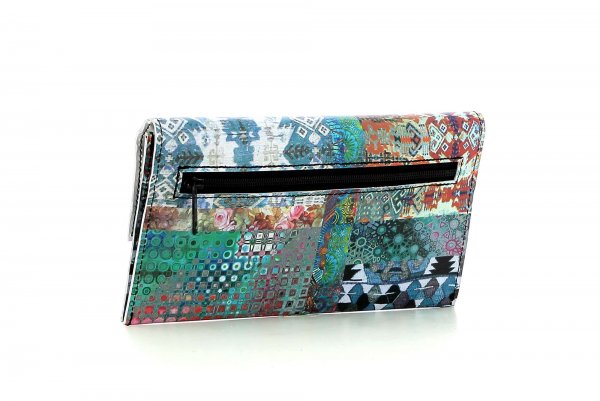 Wallet Vals Puni Patchwork, flowers, pattern, colourful, texture