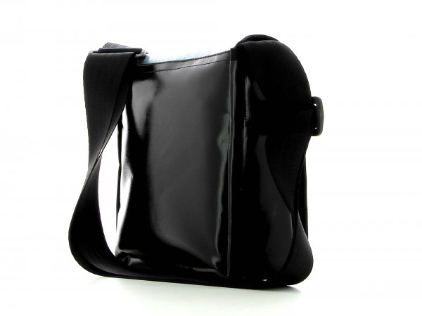 Messenger bag Glurns Montani racing cycle, retro, vintage, turquoise, white, black