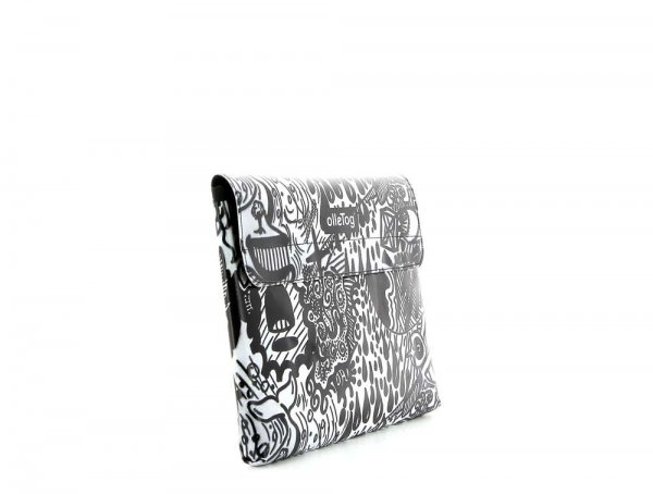 Tablet case Eggen 11'' Fenn graffiti, black & white