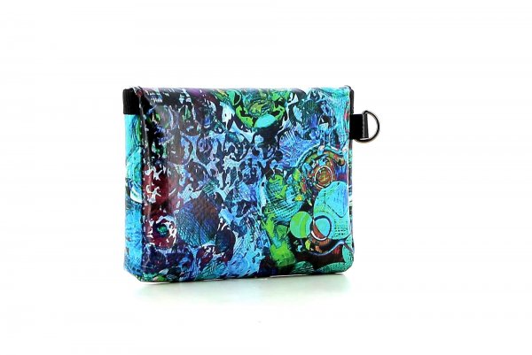Wallet Kassian Kompatsch Colourful, abstract, blue, green, turquoise, circle