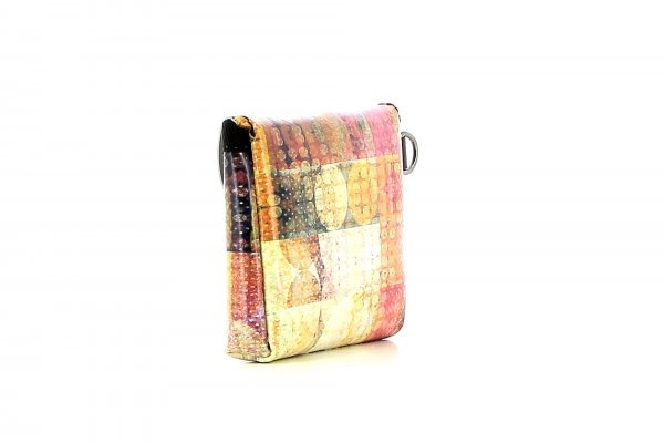 Wallet Kassian Riegel Red, Check, Pattern, Squares, circle