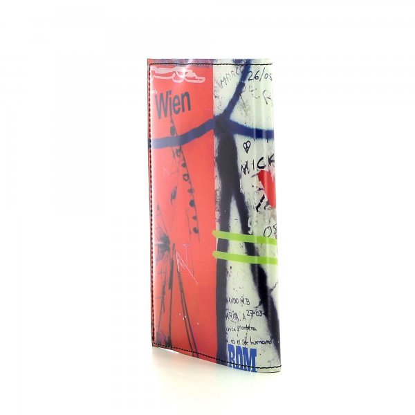 Notebook Laas - A6 Schorn graffiti, writings, abstract, red, white, blue