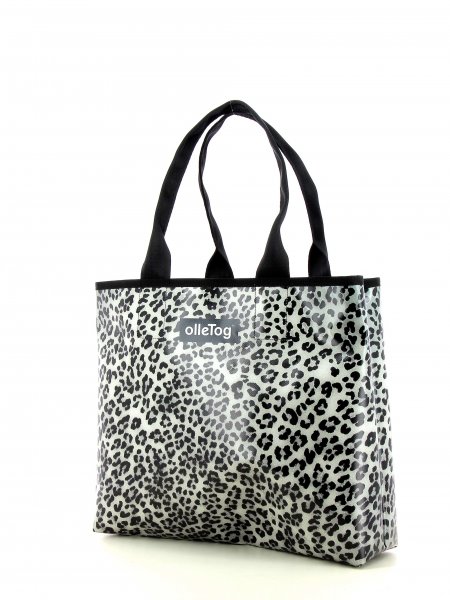 Shopping bag Taufers Treib leopard, brown, black, gray
