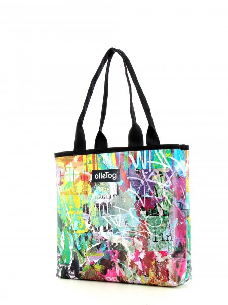 Shopping bag Kurzras Meister Graffiti, Poster, Distort, Abstract, Textures, Colourful