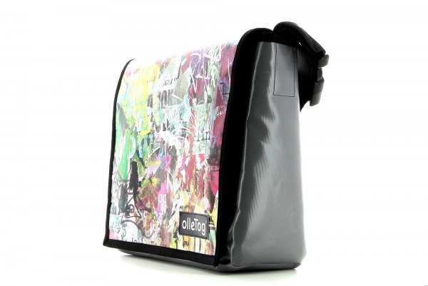 Messenger bag Bruneck Meister Graffiti, Poster, Distort, Abstract, Textures, Colourful