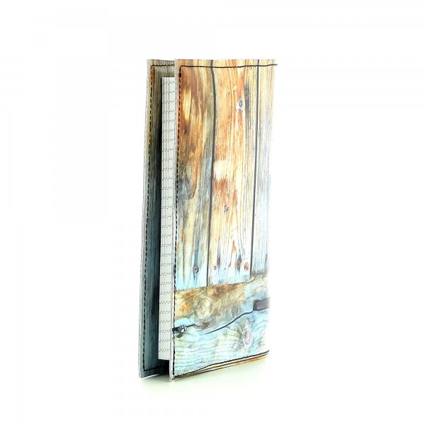 Notebook Laas - A6 Kehlburger Wood, wooden floor, brown