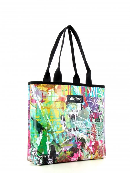 Shopping bag Kurzras Meister Graffiti, Poster, Distort, Abstract, Textures, Colourful