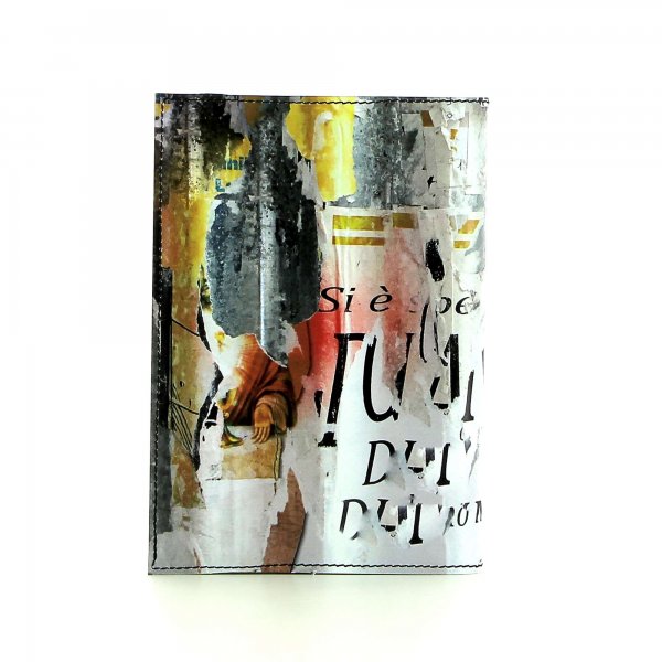 Notebook Laas - A6 Laranz collage of photos, scriptures, gold