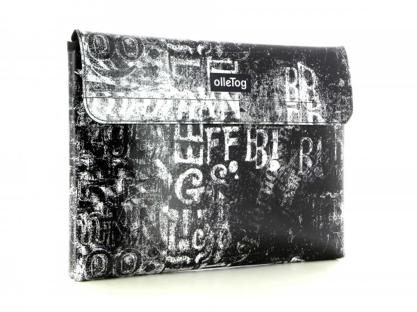Laptop case Pfatten - 15" Köbl black, white, letters