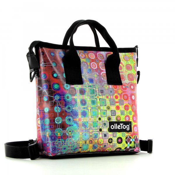 Backpack bag Siebeneich Seminar abstract, dots, multicoloured