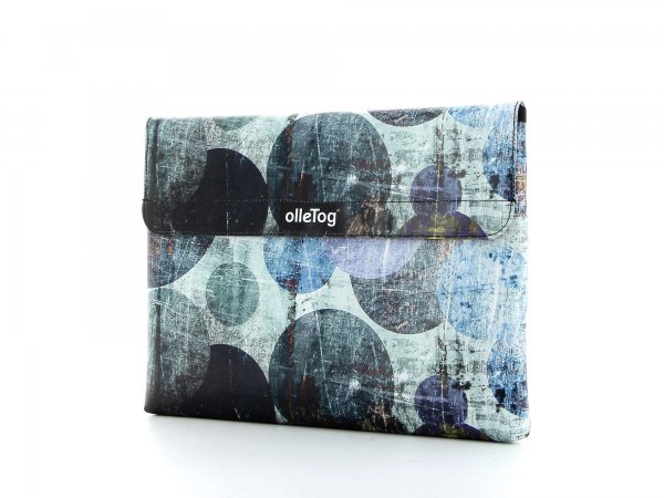 Laptop case Luttach - 13" Appolonia abstract, dots, blue
