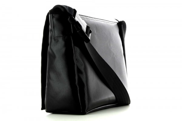 Messenger bag Bruneck Kaia grey, black, retro, vintage, stone wall, graziella 