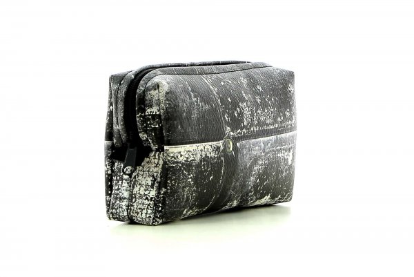 Cosmetic bag Steinegg Furkel Elegant, door, metal, black, dark