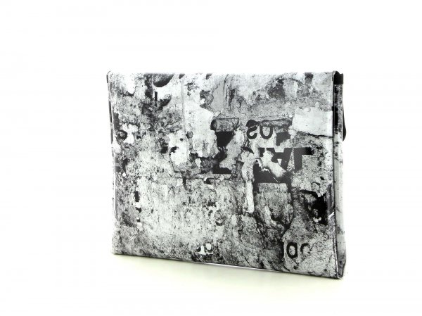 Laptop case Luttach - 13" Traun grey, black, poster, paper