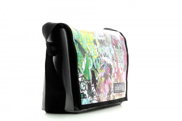 Messenger bag Eppan Meister Graffiti, Poster, Distort, Abstract, Textures, Colourful