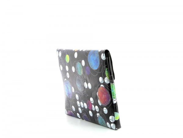 Tablet case Eggen 11'' Selva dots, black, colored, white, blue