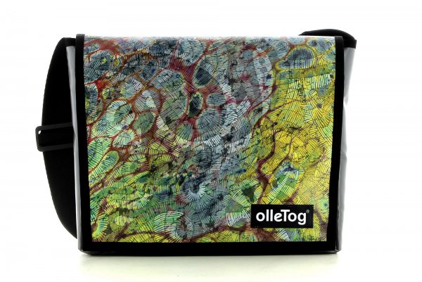 Bags Messenger bag Largis yellow, abstract, colourful, lines