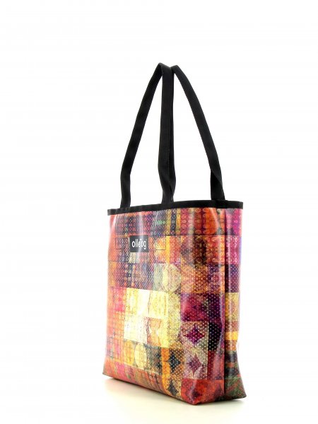 Shopping bag Kurzras Riegel Red, Check, Pattern, Squares, circle
