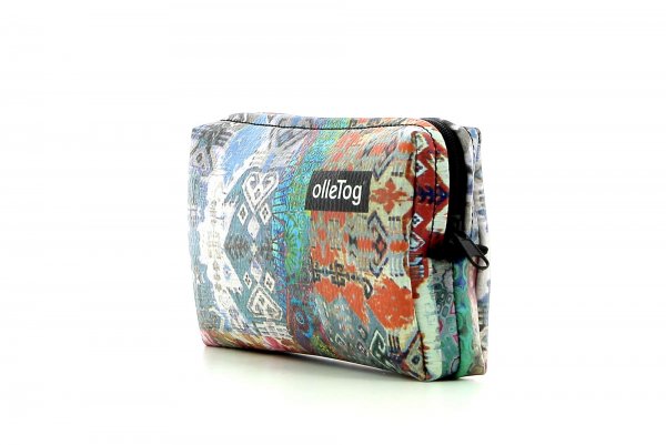Cosmetic bag Steinegg Puni Patchwork, flowers, pattern, colourful, texture