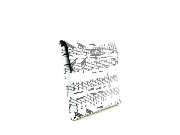 Tablet case Eggen 11'' xxx April grau music, notes, gray, black