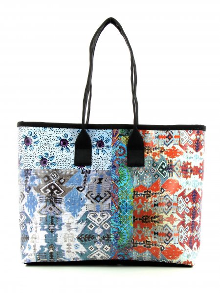 Shopping bag Deutschnofen Puni Patchwork, flowers, pattern, colourful, texture
