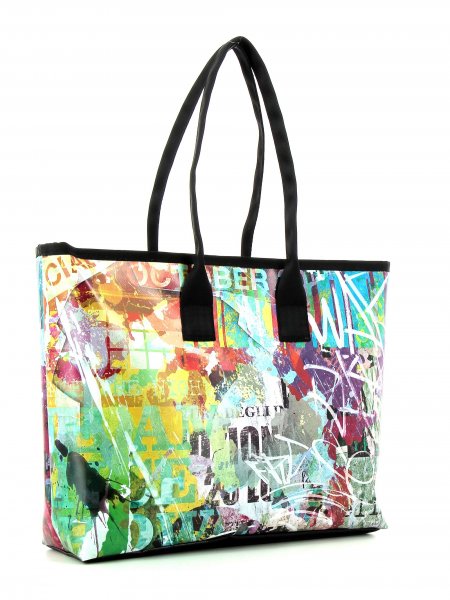 Shopping bag Deutschnofen Meister Graffiti, Poster, Distort, Abstract, Textures, Colourful
