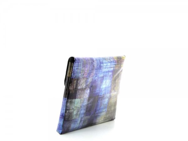 Tablet case Eggen 11'' Kaltermoos abstract, plaid, blue, brown, geometric