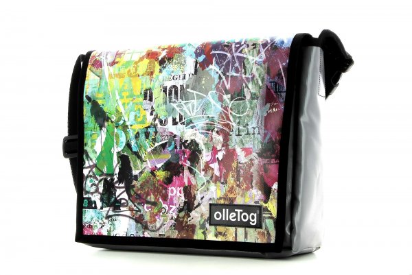 Messenger bag Bruneck Meister Graffiti, Poster, Distort, Abstract, Textures, Colourful
