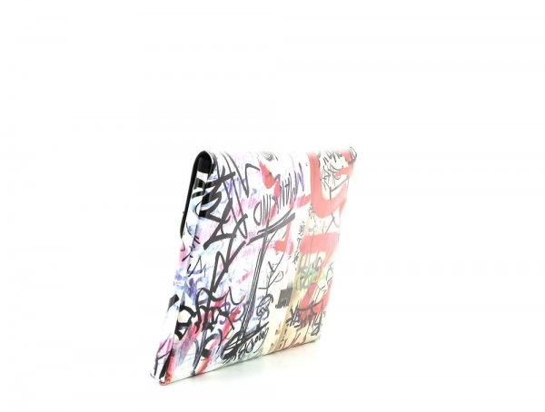 Tablet case Eggen 11'' Haslacher graffiti, scriptures, red, white, black