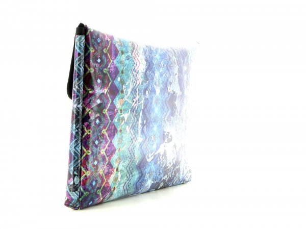 Laptop case Pfatten - 15" Hasl Abstract, Blue, Lilla, Turquoise, Lines, Vintage