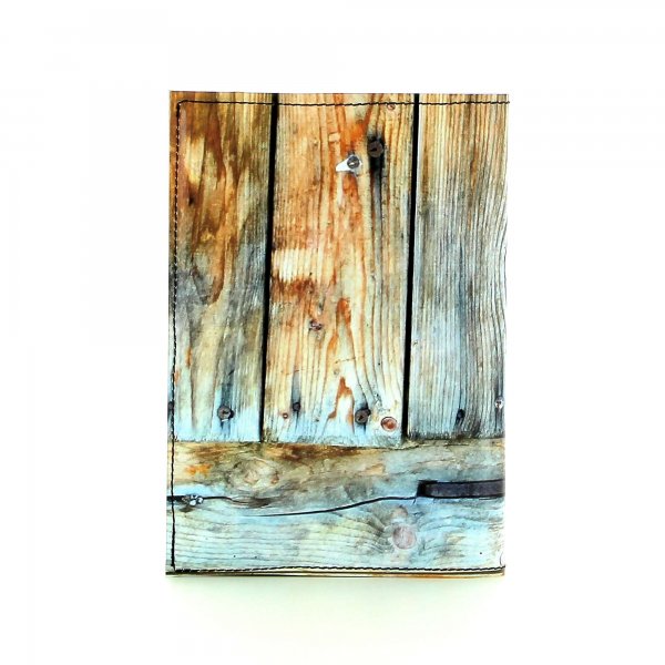 Notebook Laas - A6 Kehlburger Wood, wooden floor, brown