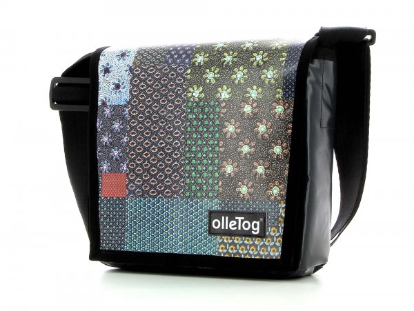 Messenger bag Glurns Vernuer Patchwork, flowers, pattern, colourful, texture