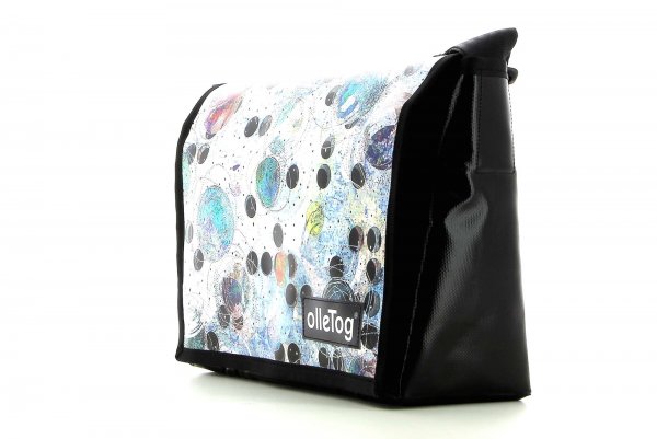Messenger bag Eppan Eppan - Furgl Circles, dots, light, blue, white