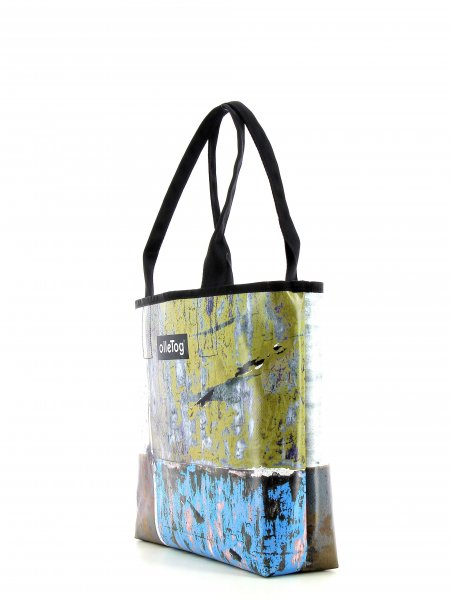Shopping bag Kurzras Rainer lock, geometric, retro, vintage