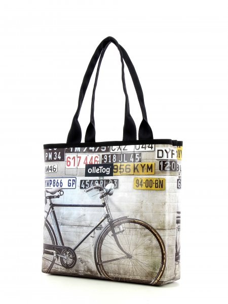 Shopping bag Kurzras Garber bicycle, vintage, retro