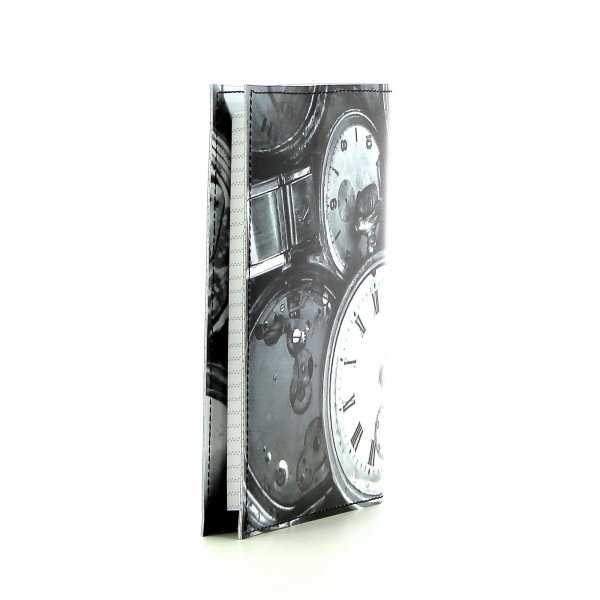 Notebook Laas - A6 Veneto black, white, pocket watch, vintage, retro