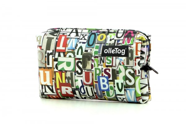 Cosmetic bag Steinegg Galilei scriptures, colorful