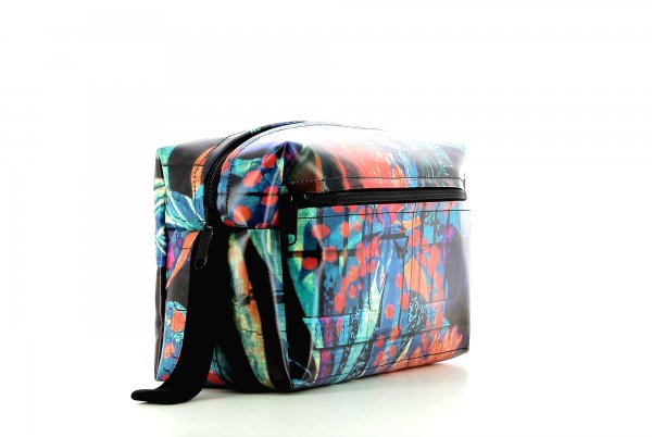 Toiletry bag Naturns Neudorf Abstract, red, black, blue, turquoise