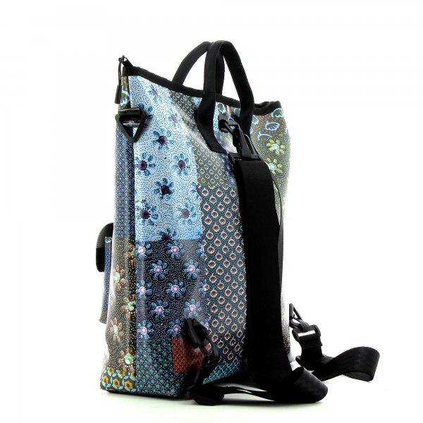 Backpack bag Pfalzen Vernuer Patchwork, flowers, pattern, colourful, texture