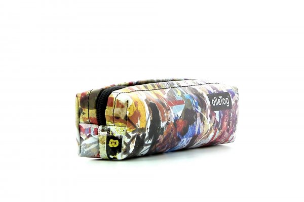 Pencil case Marling Wagner abstract, scriptures, colorful, billboard